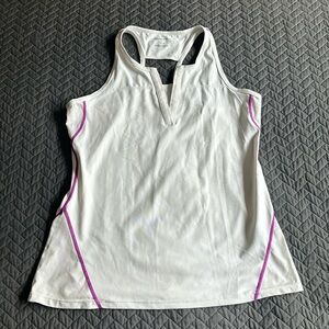 Fabletics white tank top Size M/8